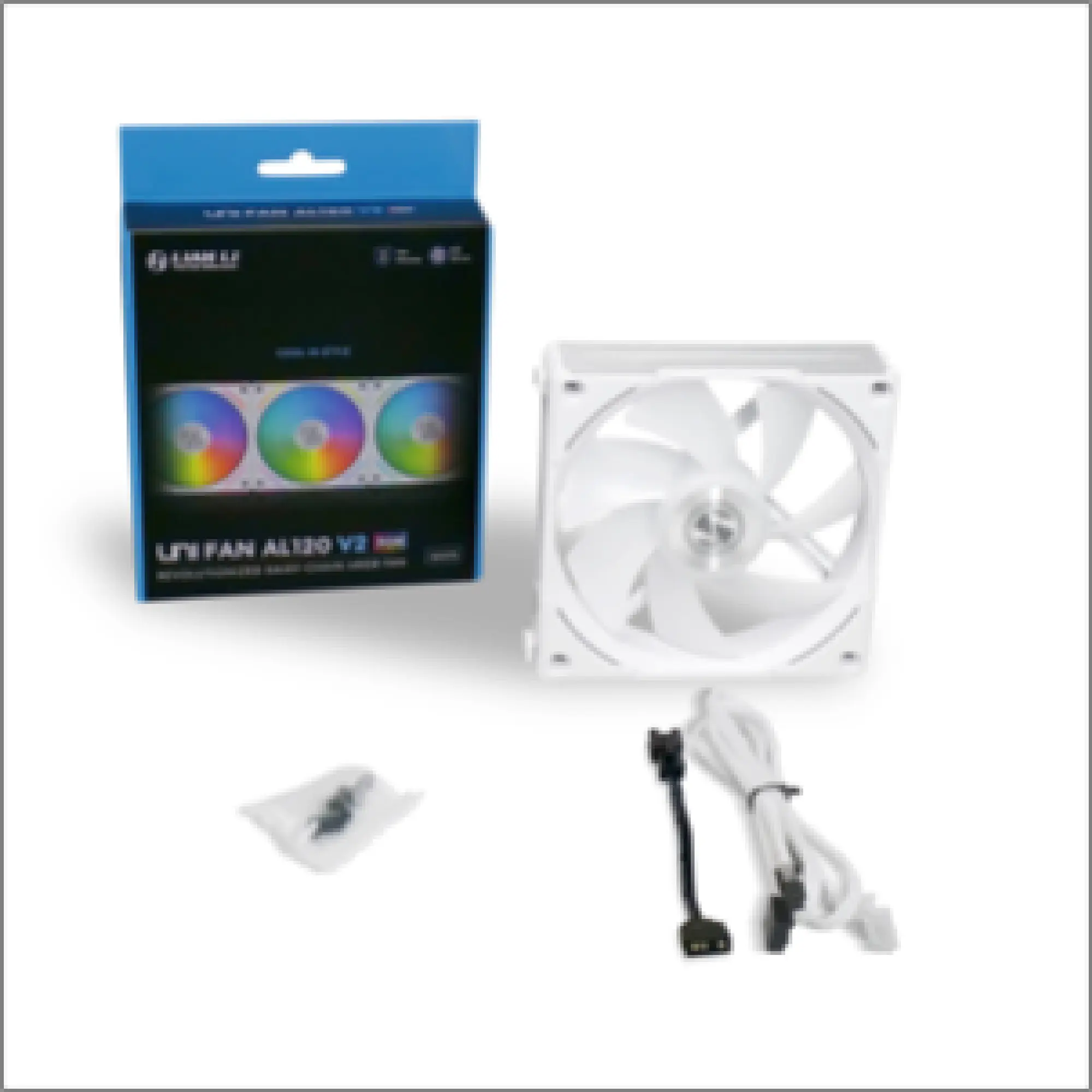 Купити Вентилятор Lian Li UNI FAN AL120 V2 White (G99.12ALV21W.00) - фото 3