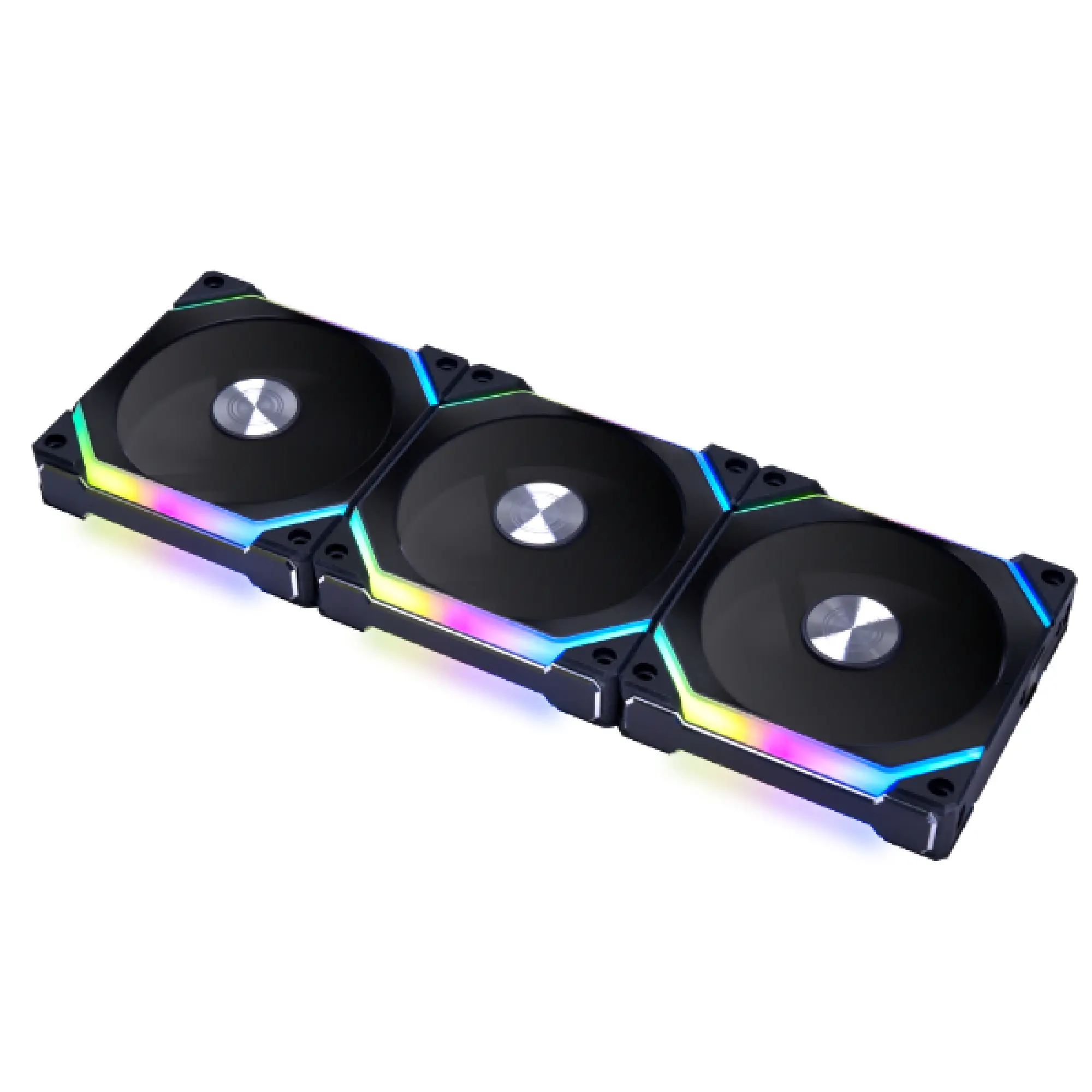 Купити Вентилятор Lian Li UNI FAN SL120 V2 Black 3-pack (G99.12SLV23B.00) - фото 1