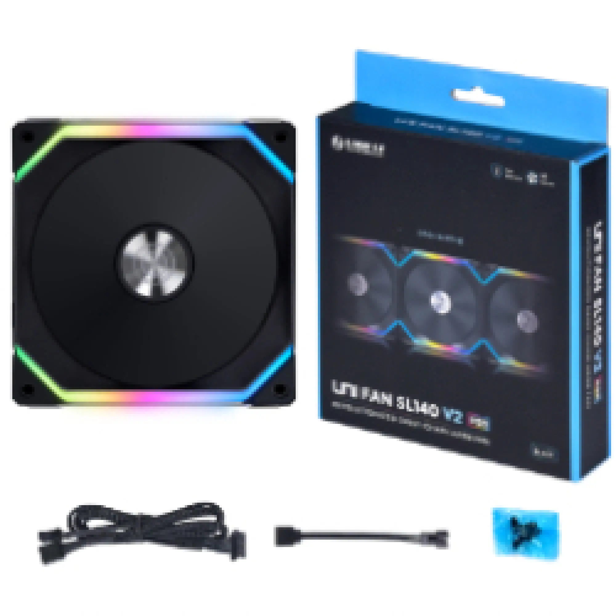 Купити Вентилятор Lian Li UNI FAN SL140 V2 Black (G99.14SLV21B.00) - фото 3