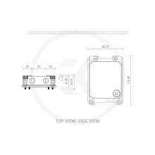 Купити Водоблок EKWB EK-Pro CPU WB sTR Rack - Nickel + Acetal - фото 3