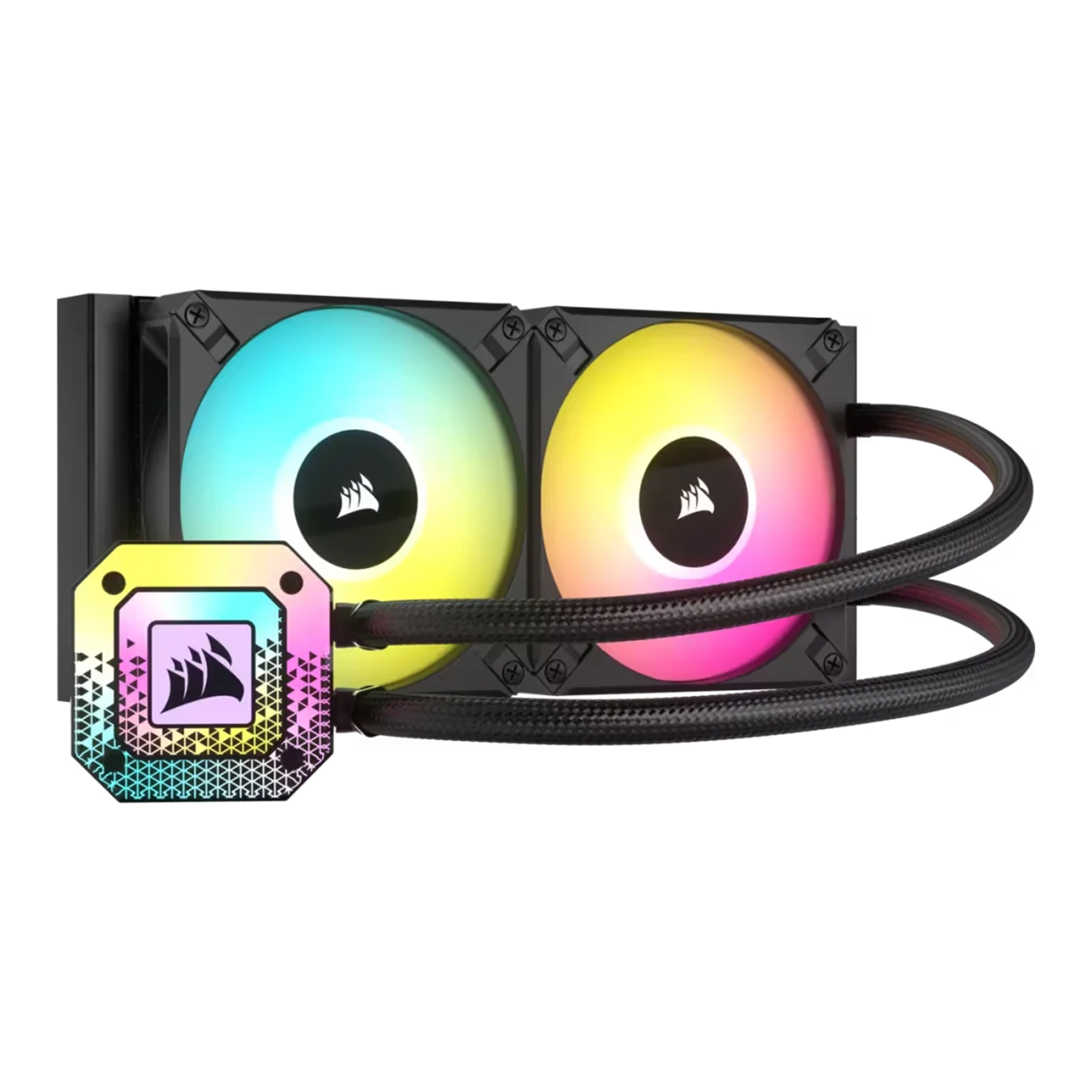 Купить Система водяного охлаждения Corsair iCUE H100i Elite Capellix XT Liquid CPU Cooler (CW-9060068-WW) - фото 1
