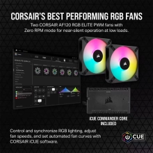 Купить Система водяного охлаждения Corsair iCUE H100i Elite Capellix XT Liquid CPU Cooler (CW-9060068-WW) - фото 8