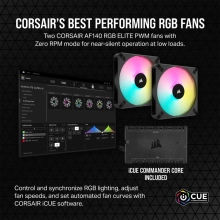 Купить Система водяного охлаждения Corsair iCUE H115i Elite Capellix XT Liquid CPU Cooler (CW-9060069-WW) - фото 8