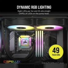 Купить Система водяного охлаждения Corsair iCUE H115i Elite Capellix XT Liquid CPU Cooler (CW-9060069-WW) - фото 9
