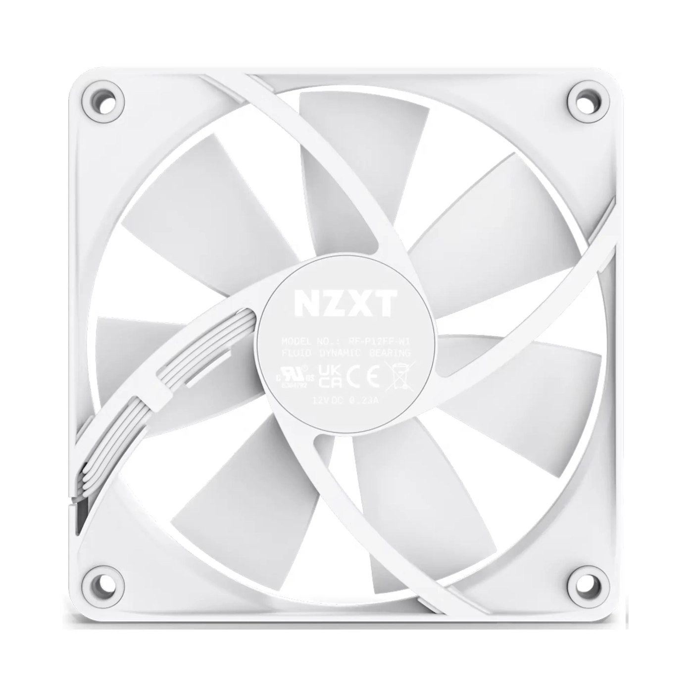 Купить Вентилятор NZXT F120P White (RF-P12SF-W1) - фото 4