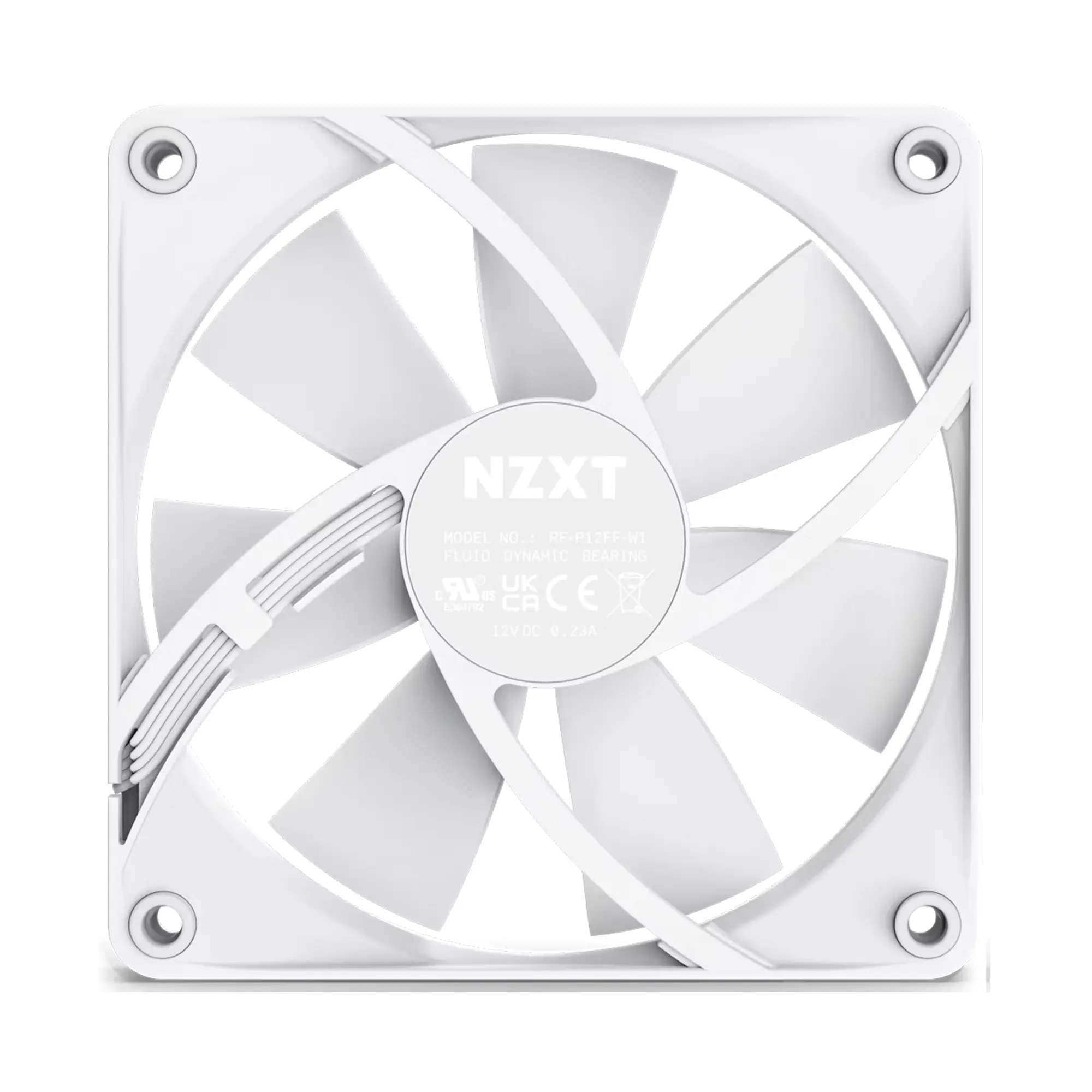 Купить Вентилятор NZXT F120P White (RF-P12SF-W1) - фото 4