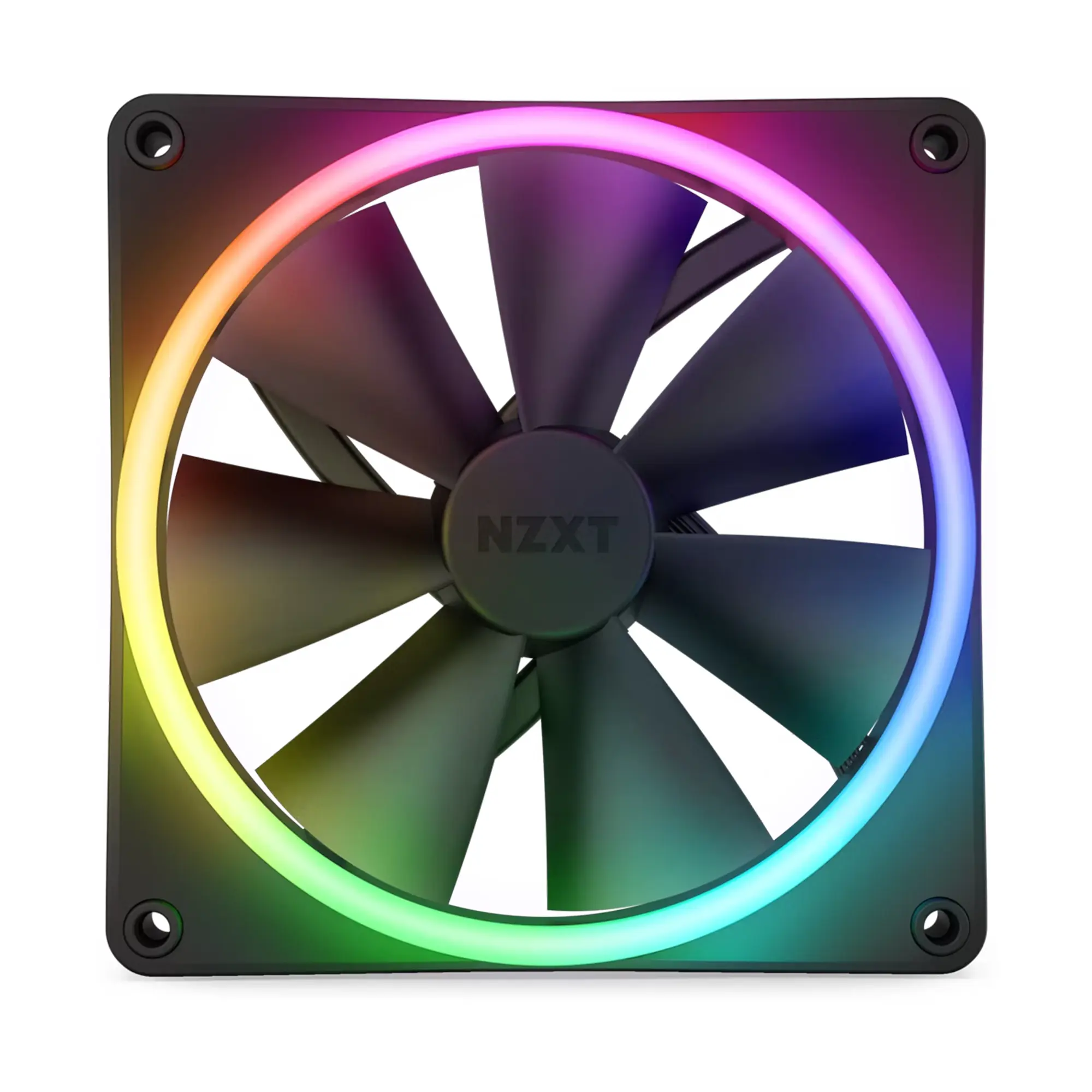 Купить Вентилятор NZXT F140 RGB DUO Black (RF-D14SF-B1) - фото 1