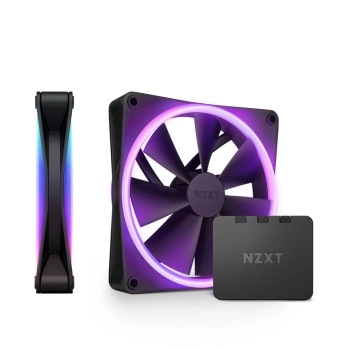 Купить Вентилятор NZXT F140 RGB DUO Black 2-pack (RF-D14DF-B1) - фото 1