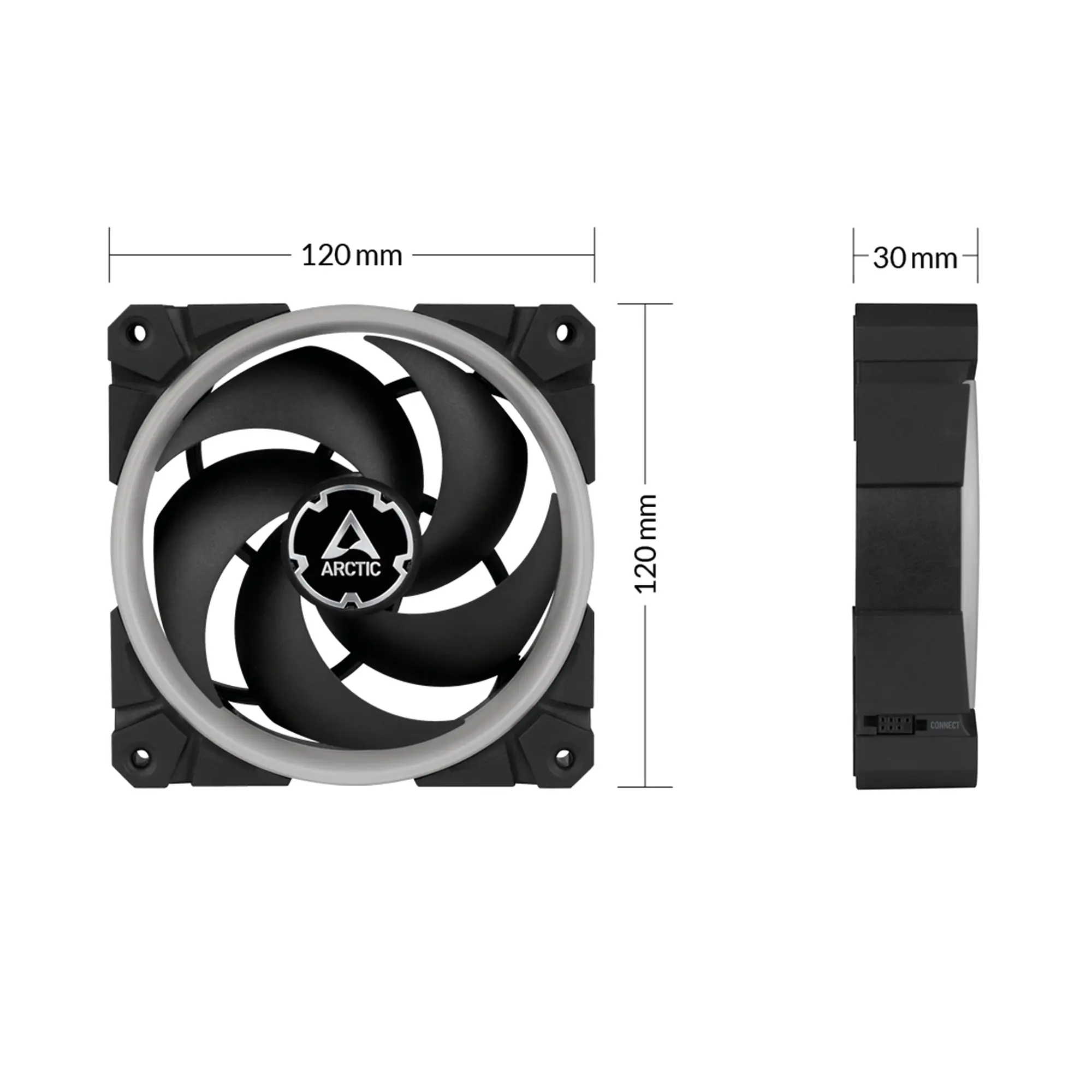 Купить Вентилятор Arctic BioniX P120 A-RGB (ACFAN00146A) - фото 7