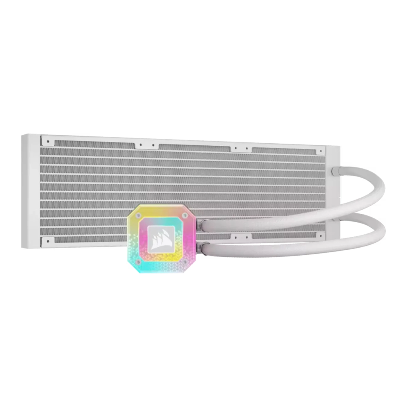 Купить Система водяного охлаждения Corsair iCUE H150i Elite Capellix XT White Liquid CPU Cooler (CW-9060073-WW) - фото 2