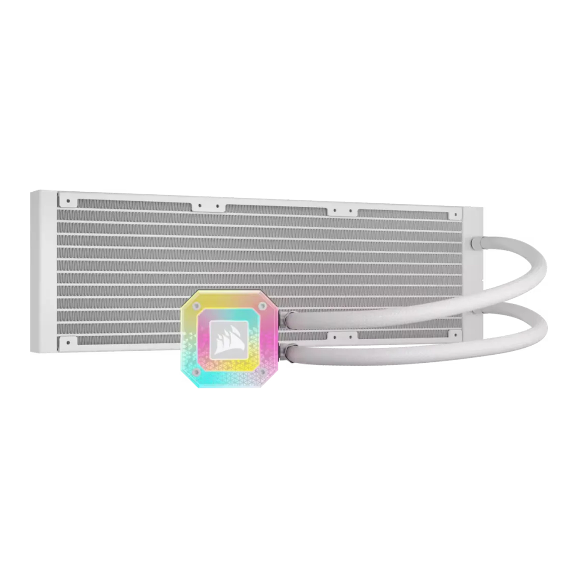 Купить Система водяного охлаждения Corsair iCUE H150i Elite Capellix XT White Liquid CPU Cooler (CW-9060073-WW) - фото 2