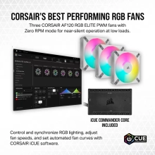 Купить Система водяного охлаждения Corsair iCUE H150i Elite Capellix XT White Liquid CPU Cooler (CW-9060073-WW) - фото 8