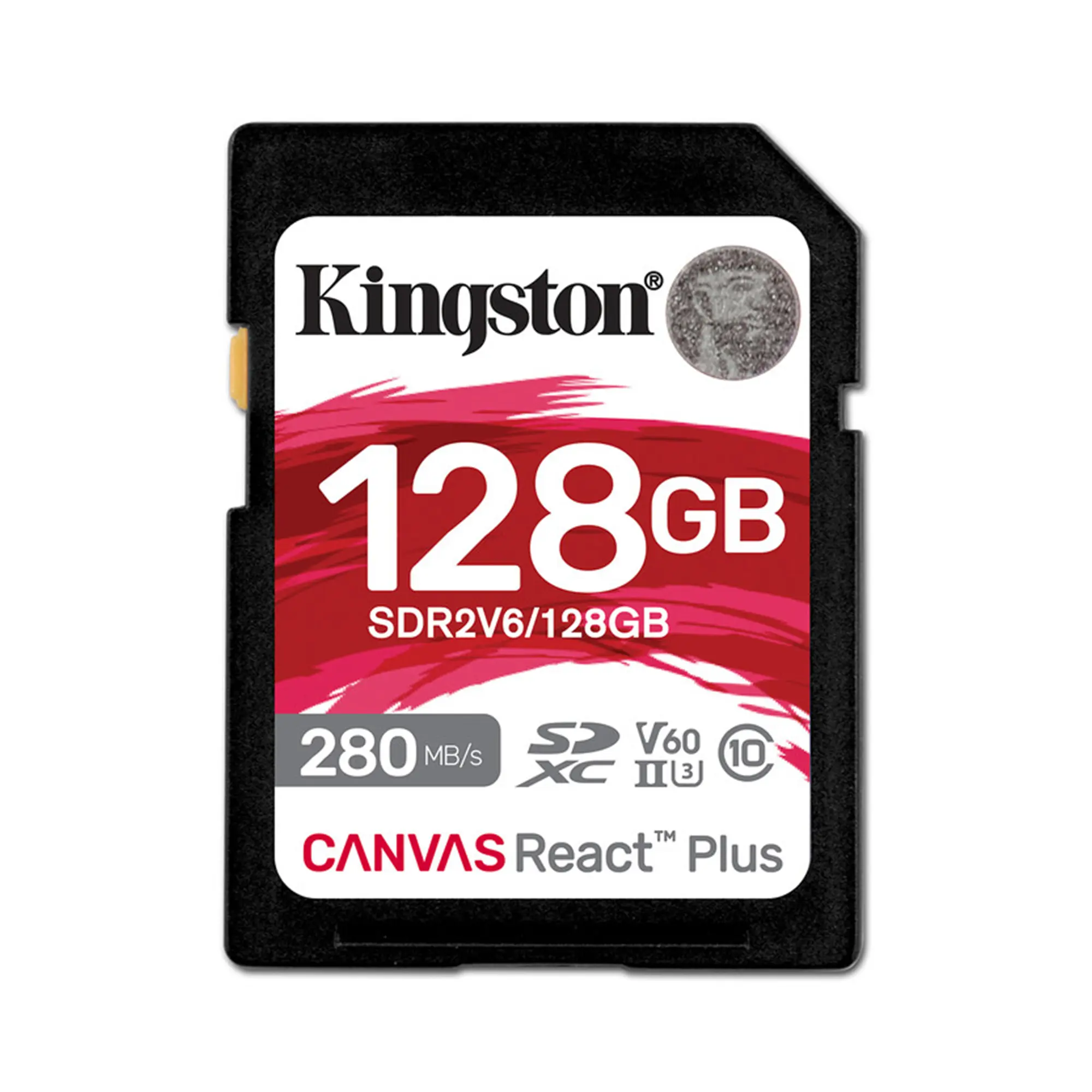 Купити Карта пам'яті Kingston SDXC 128GB Canvas React Plus C10 UHS-II U3 V60 (SDR2V6/128GB) - фото 1