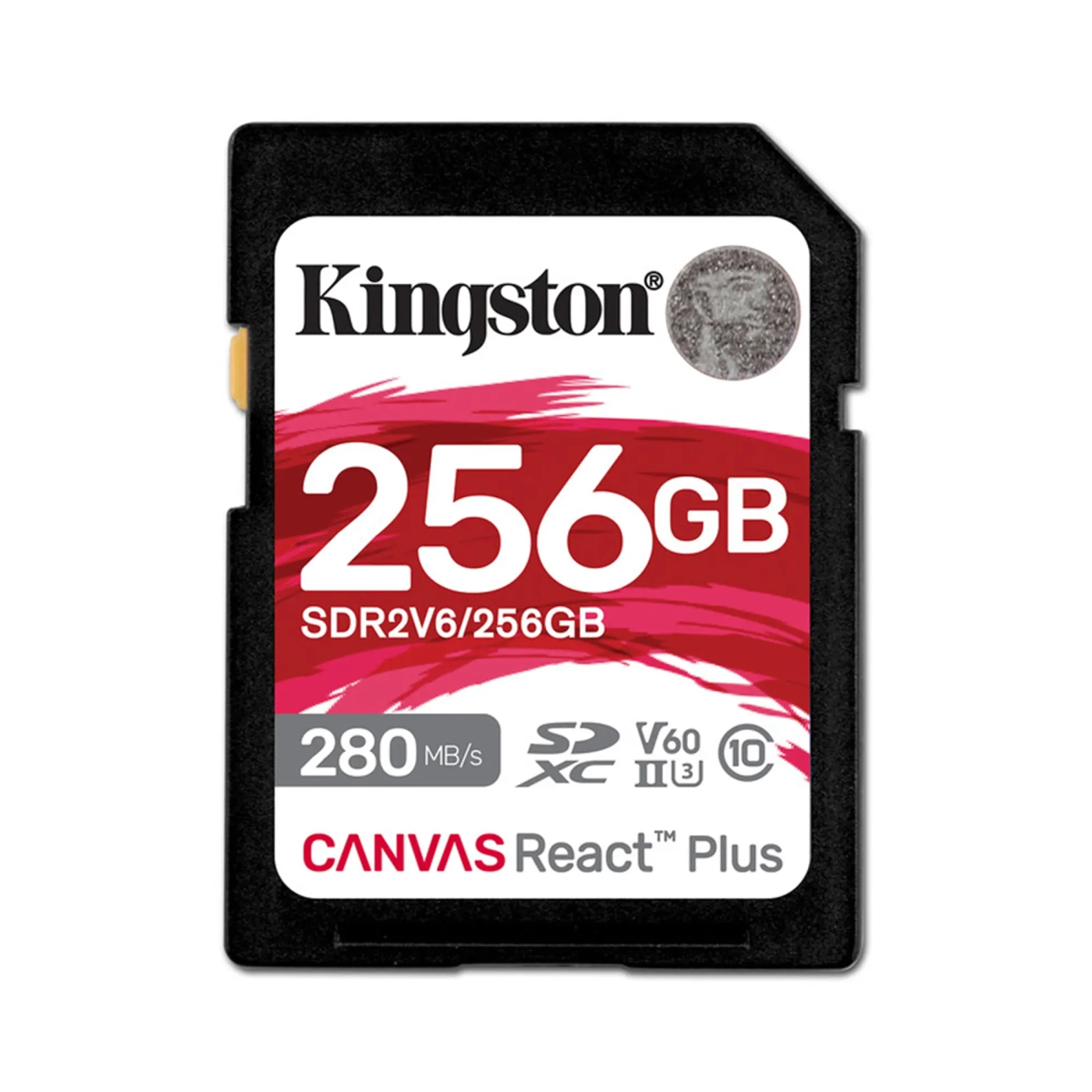 Купить Карта памяти Kingston SDXC 256GB Canvas React Plus C10 UHS-II U3 V60 (SDR2V6/256GB) - фото 1