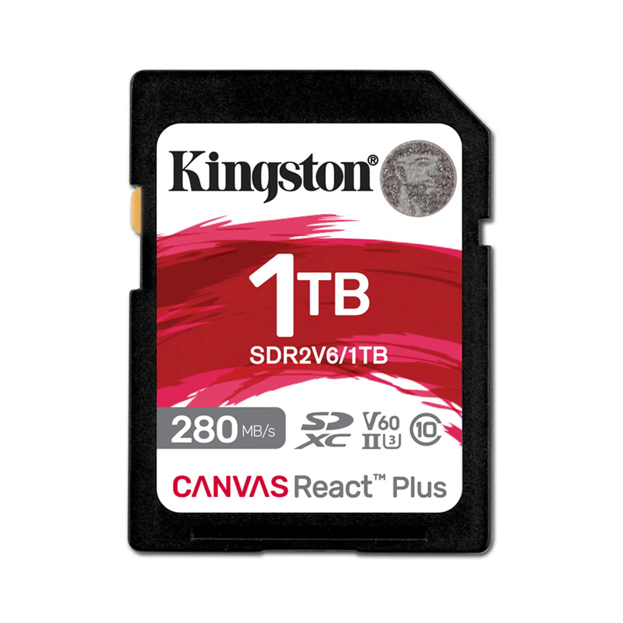 Купити Карта пам'яті Kingston SDXC 1TB Canvas React Plus C10 UHS-II U3 V60 (SDR2V6/1TB) - фото 1