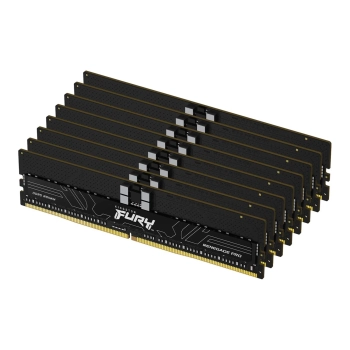 Купить Модуль памяти Kingston Fury Renegade Pro EXPO ECC Registered DDR5-4800 128GB (8x16GB) (KF556R28RBEK8-128) - фото 1