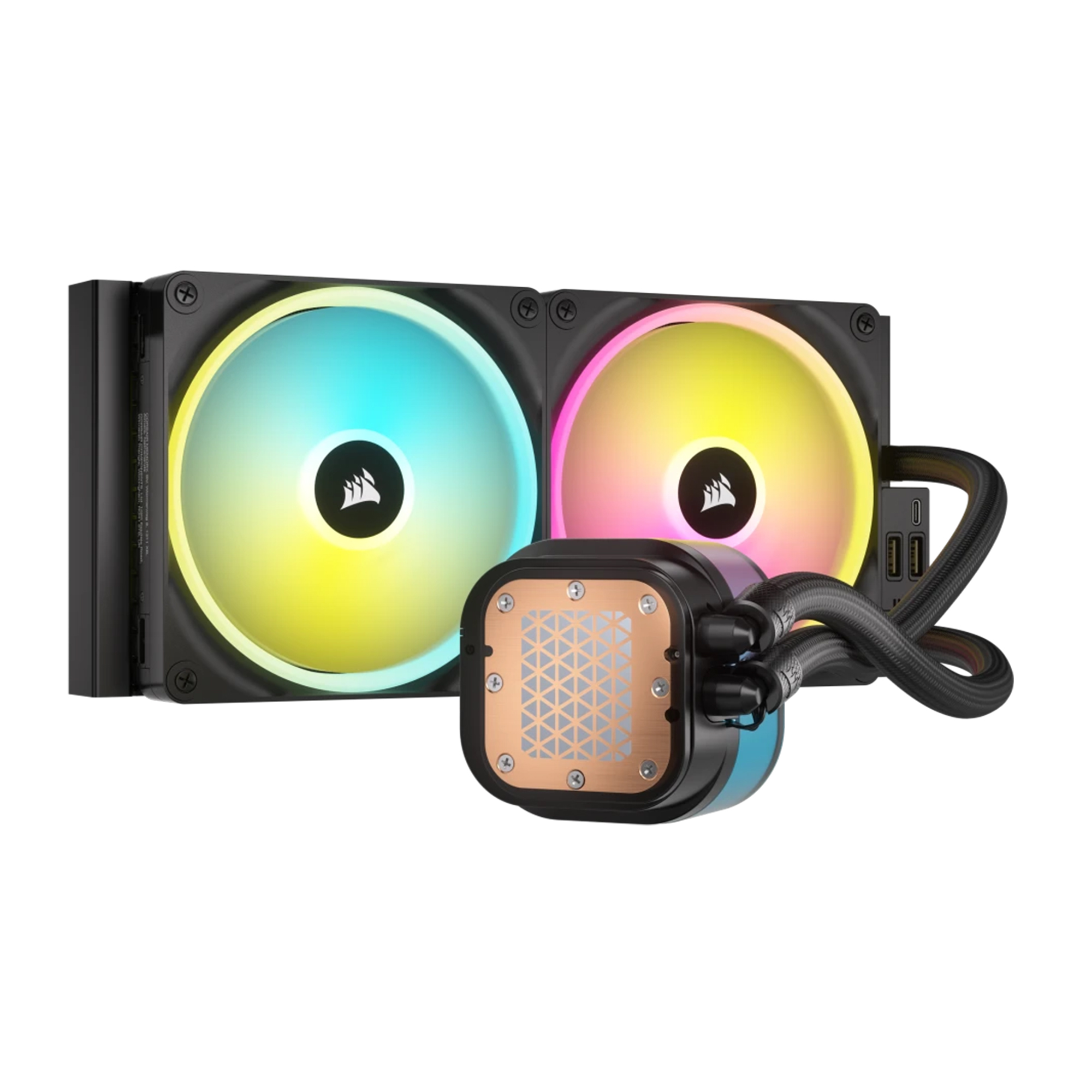 Купить Система водяного охлаждения Corsair iCUE Link H115i RGB Liquid CPU Cooler (CW-9061002-WW) - фото 2