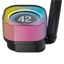 Купити Система водяного охолодження Corsair iCUE Link H150i LCD RGB Liquid CPU Cooler Black (CW-9061008-WW) - фото 4
