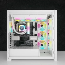 Купить Система водяного охлаждения Corsair iCUE Link H150i LCD RGB Liquid CPU Cooler White (CW-9061010-WW) - фото 5