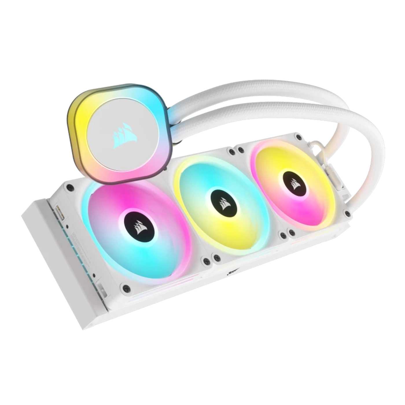 Купить Система водяного охлаждения Corsair iCUE Link H150i RGB Liquid CPU Cooler White (CW-9061006-WW) - фото 3
