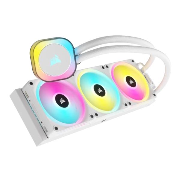 Купить Система водяного охлаждения Corsair iCUE Link H150i RGB Liquid CPU Cooler White (CW-9061006-WW) - фото 3