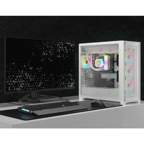 Купить Система водяного охлаждения Corsair iCUE Link H150i RGB Liquid CPU Cooler White (CW-9061006-WW) - фото 10