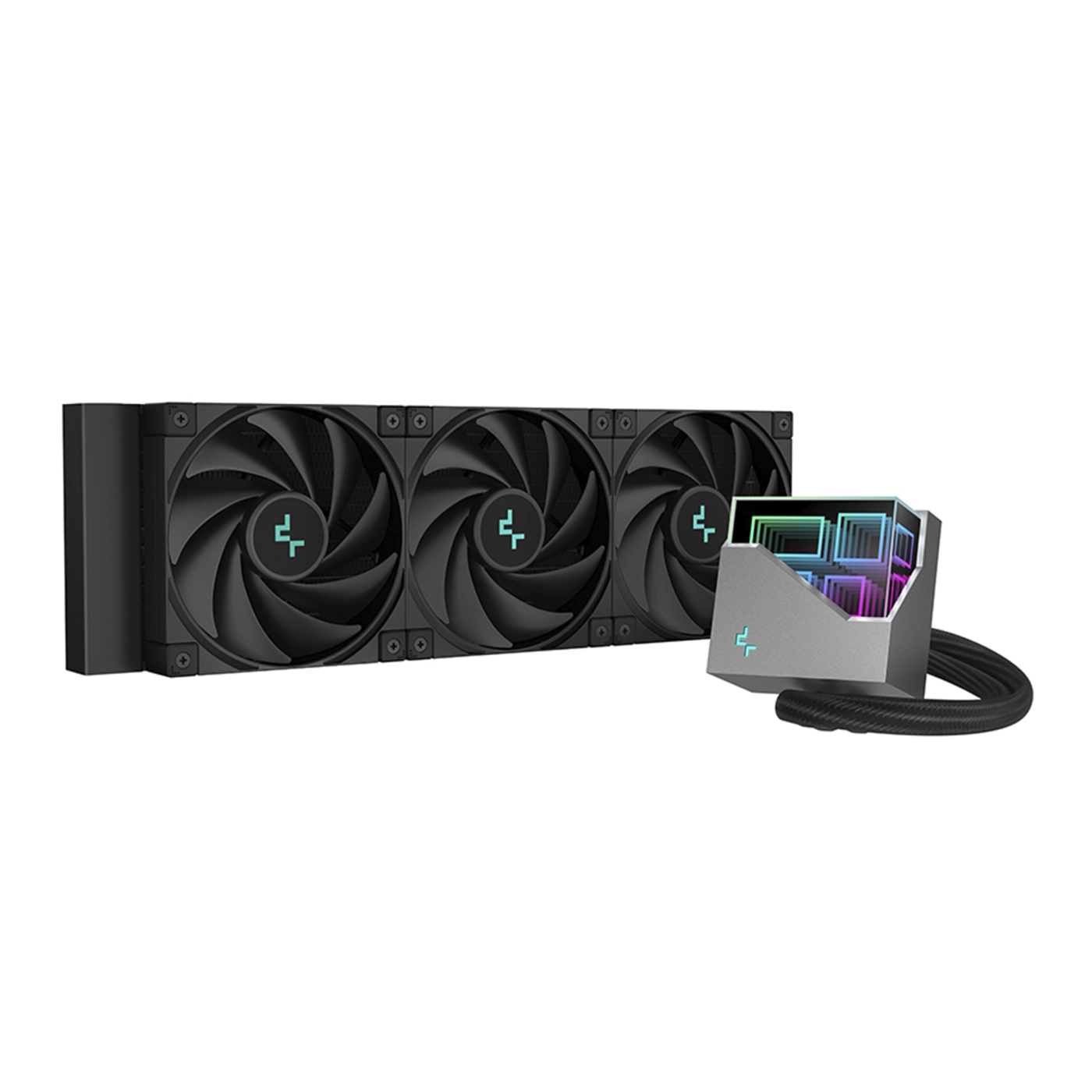 Купить Система водяного охлаждения DeepCool LT720 Black (R-LT720-BKAMNF-G-1) - фото 1