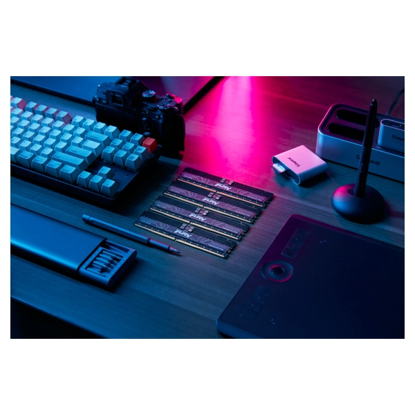 Купить Модуль памяти Kingston Fury Renegade Pro XMP ECC Registered DDR5-4800 64GB (4x16GB) (KF548R36RBK4-64) - фото 11