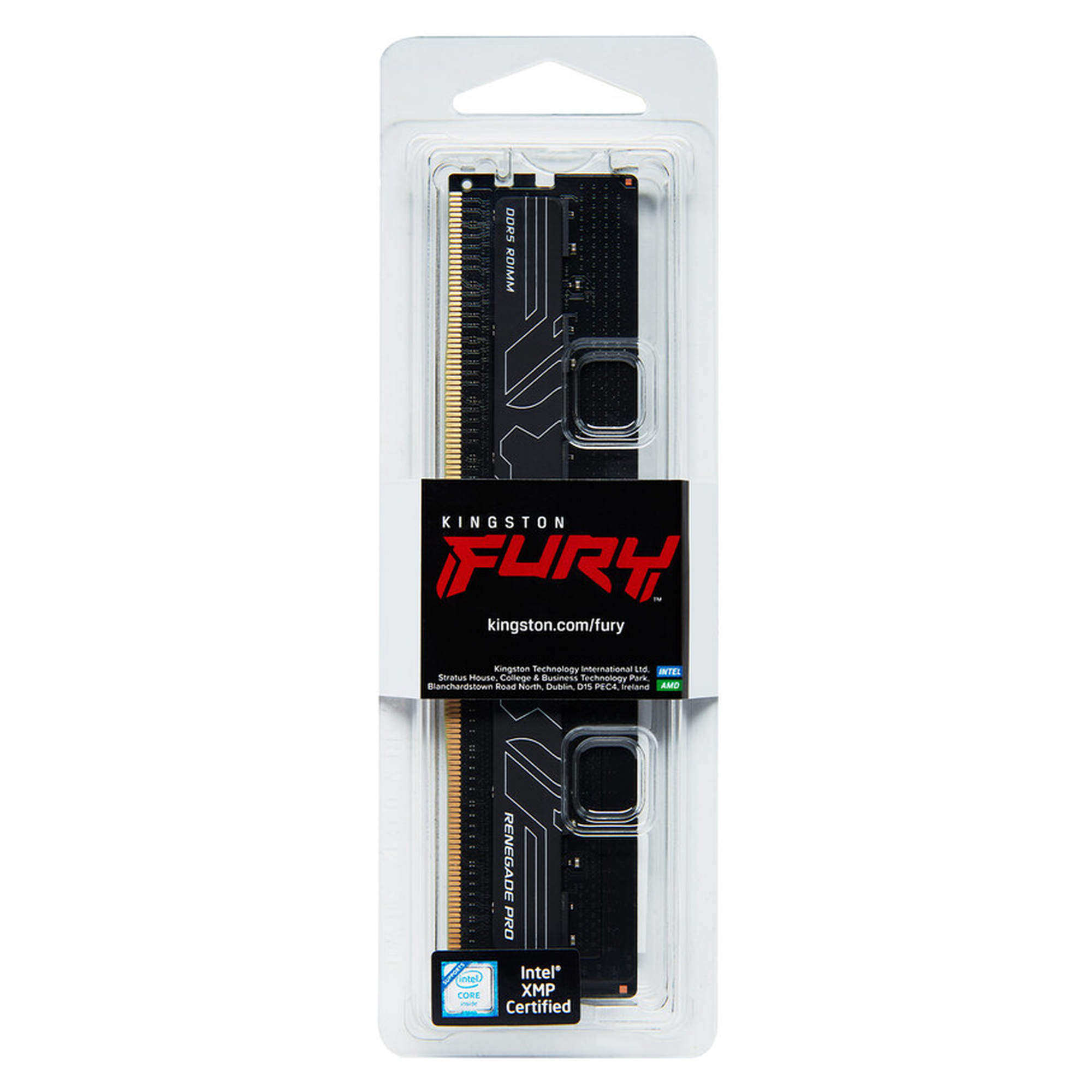 Купить Модуль памяти Kingston Fury Renegade Pro XMP ECC Registered DDR5-6800 32GB (KF568R34RB2-32) - фото 4