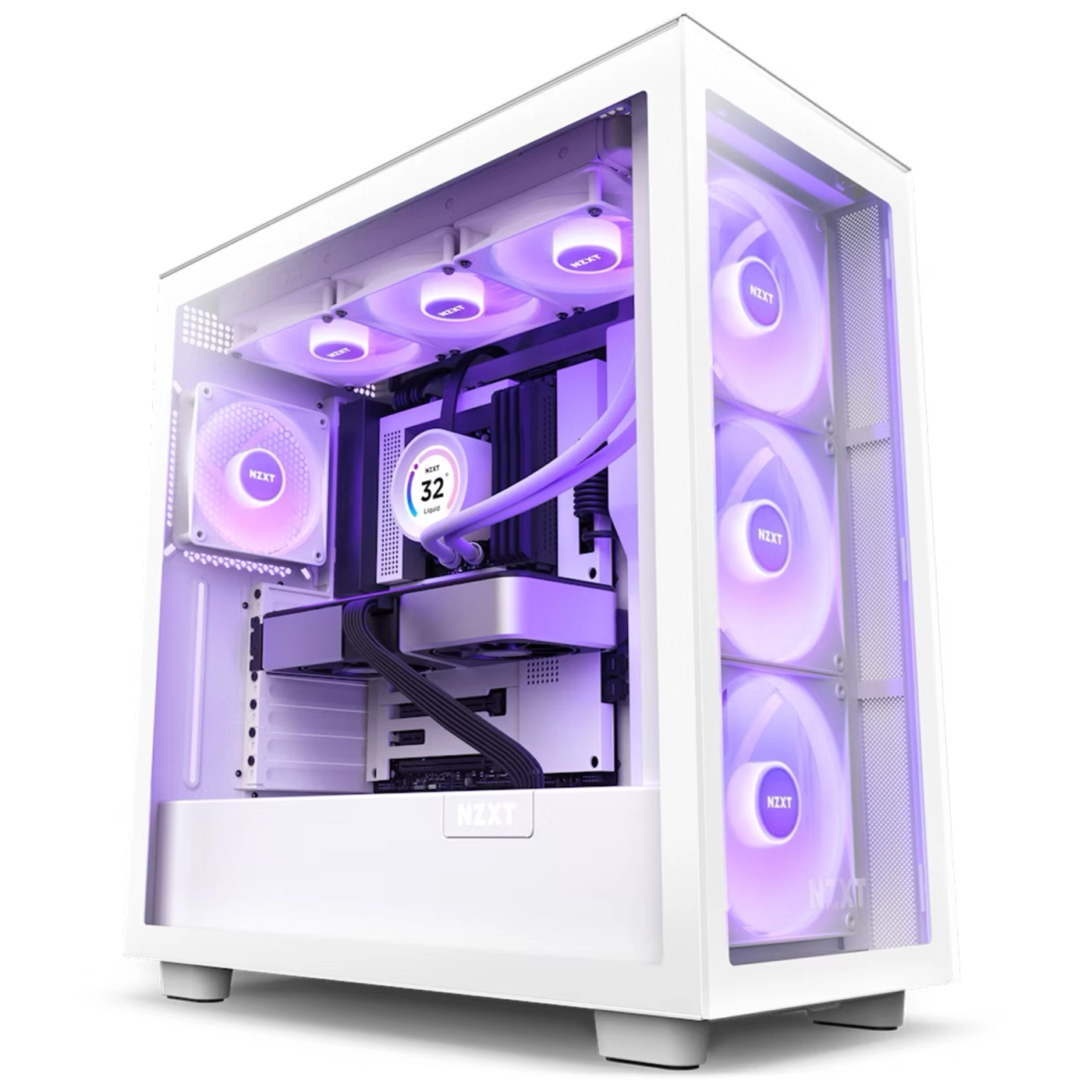 Купить Система водяного охлаждения NZXT Kraken Elite 360 RGB White (RL-KR36E-W1) - фото 6