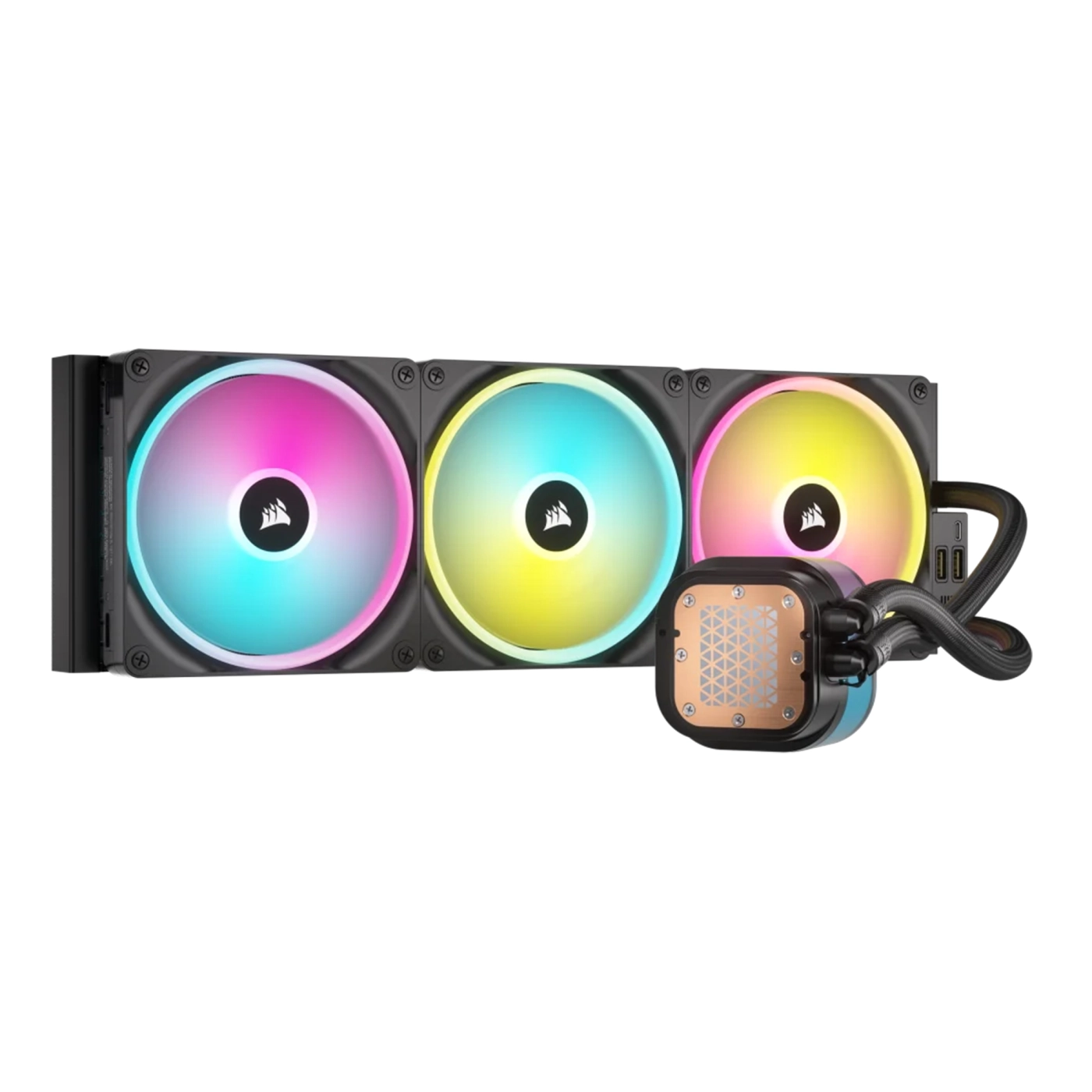Купить Система водяного охлаждения Corsair iCUE Link H170i RGB Liquid CPU Cooler (CW-9061004-WW) - фото 2