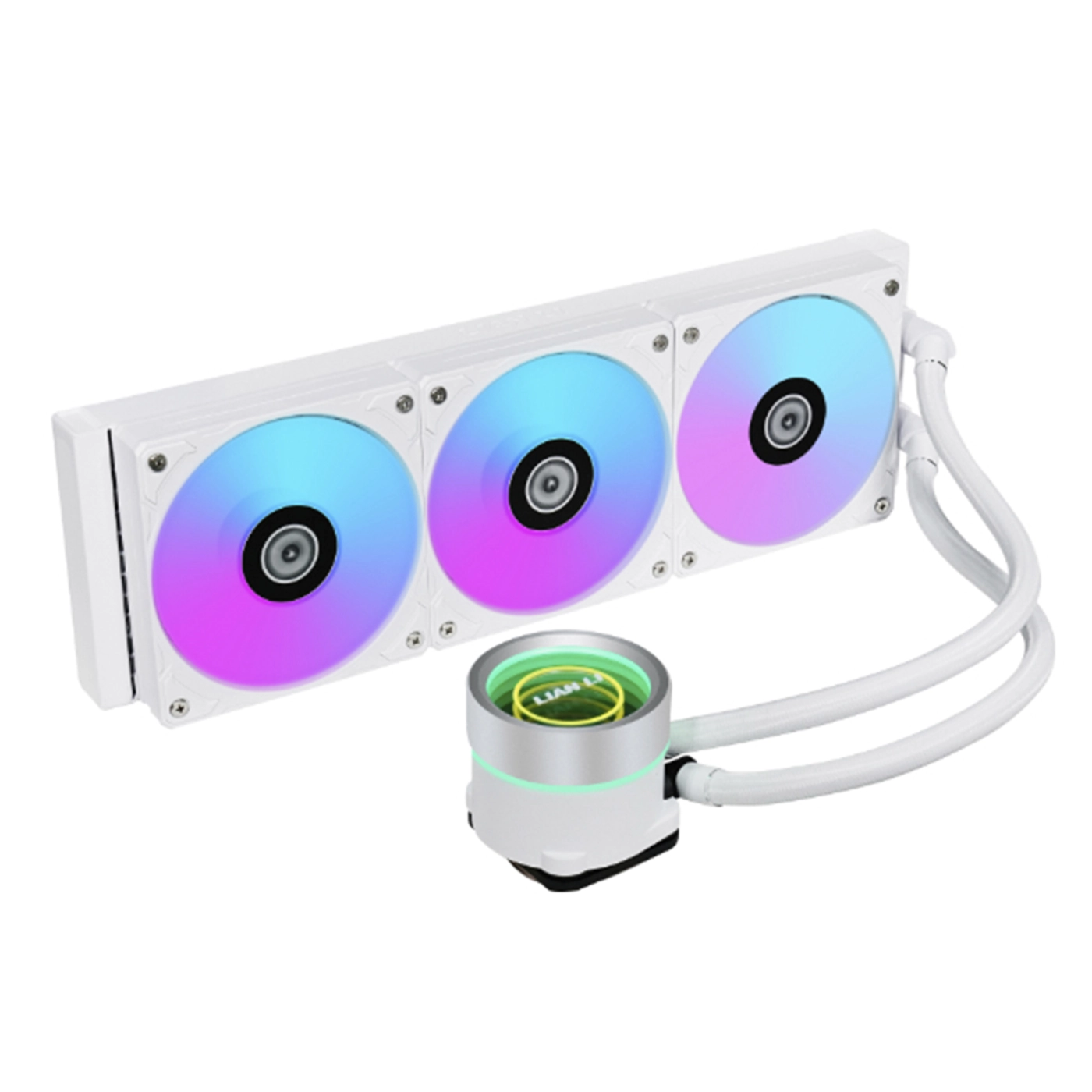 Купити Система водяного охолодження Lian Li Galahad II Trinity 360 White (G89.GA2T36W.00) - фото 1