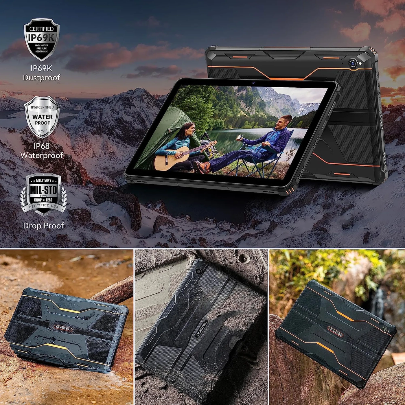 Купить Планшет Oukitel RT5 8/256GB LTE Black (6931940725248) - фото 11