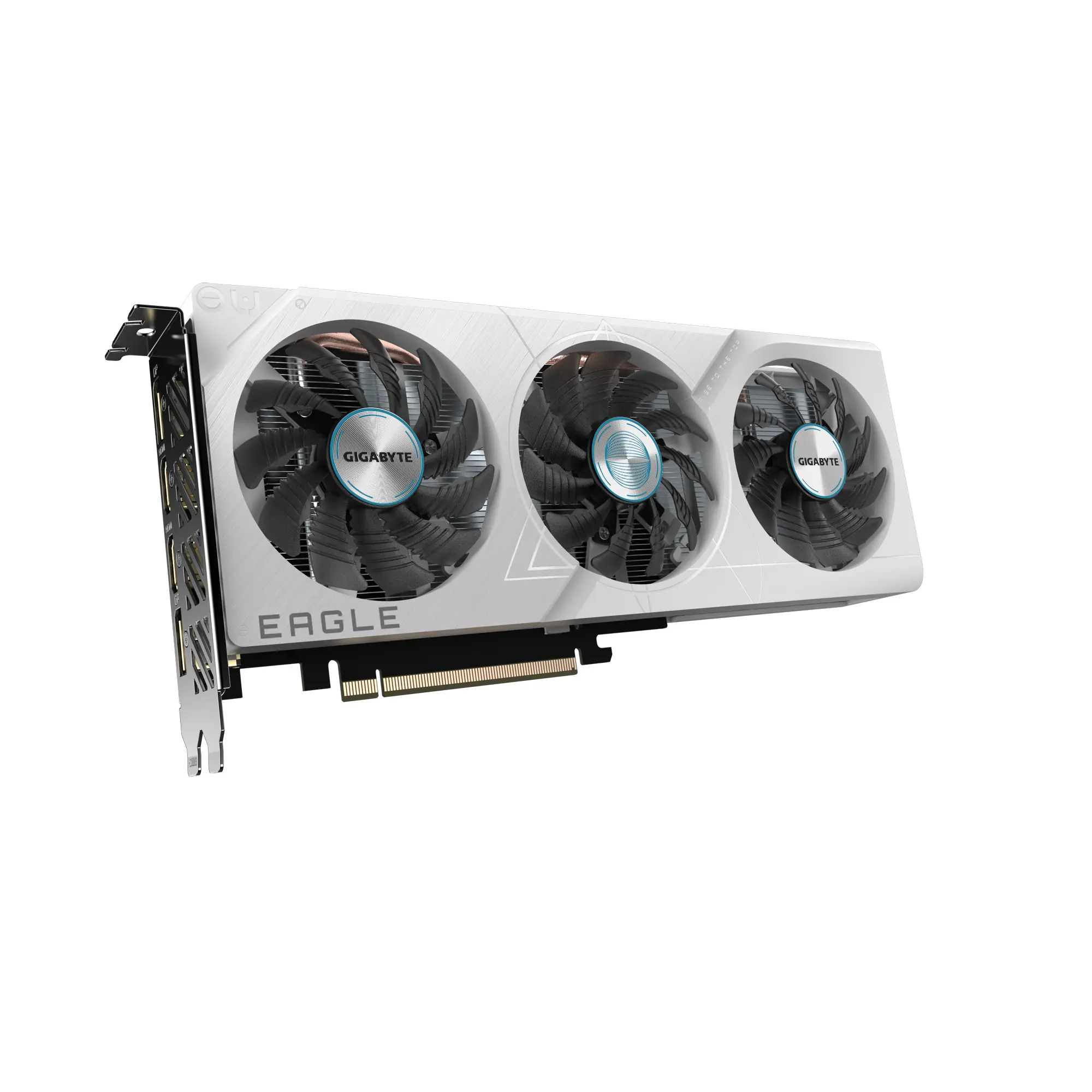 Купить Видеокарта GIGABYTE GeForce RTX 4060 EAGLE OC ICE 8G (GV-N4060EAGLEOC ICE-8GD) - фото 3