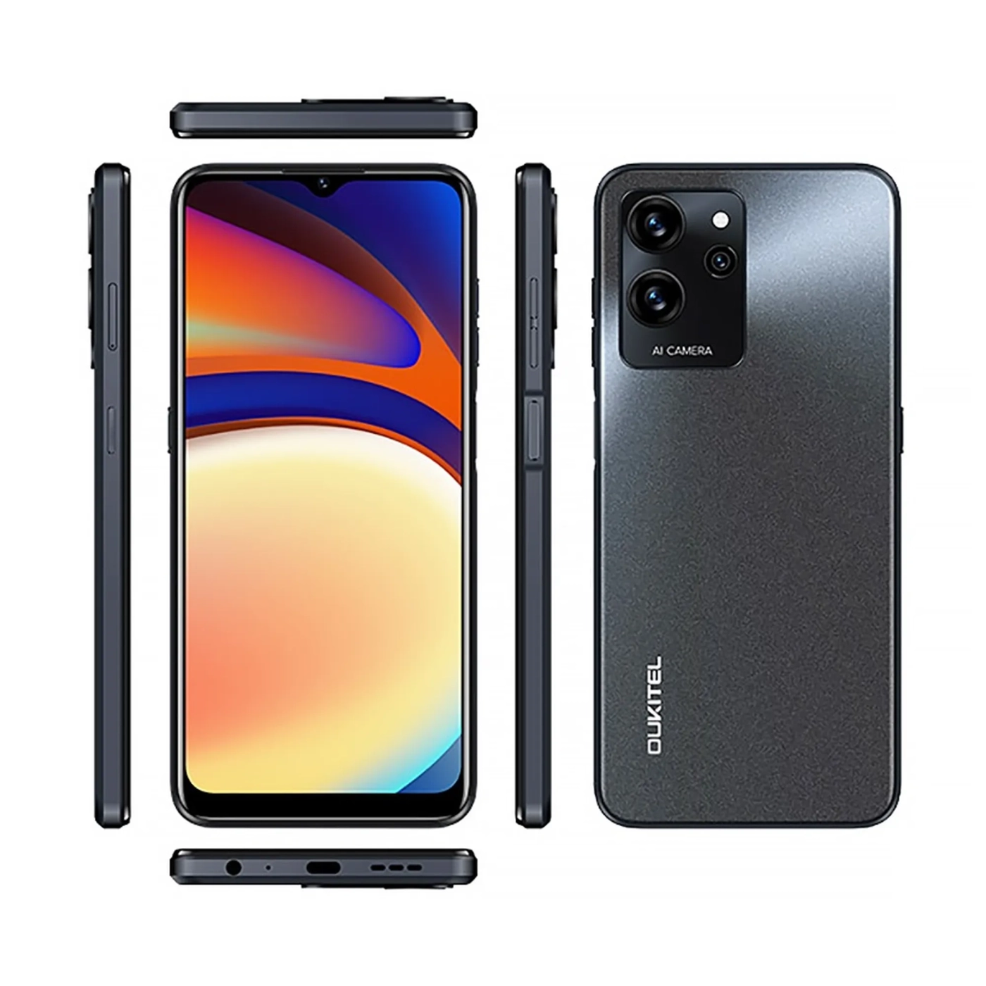 Купити Смартфон Oukitel C32 8/128GB Black (6931940716611) - фото 6