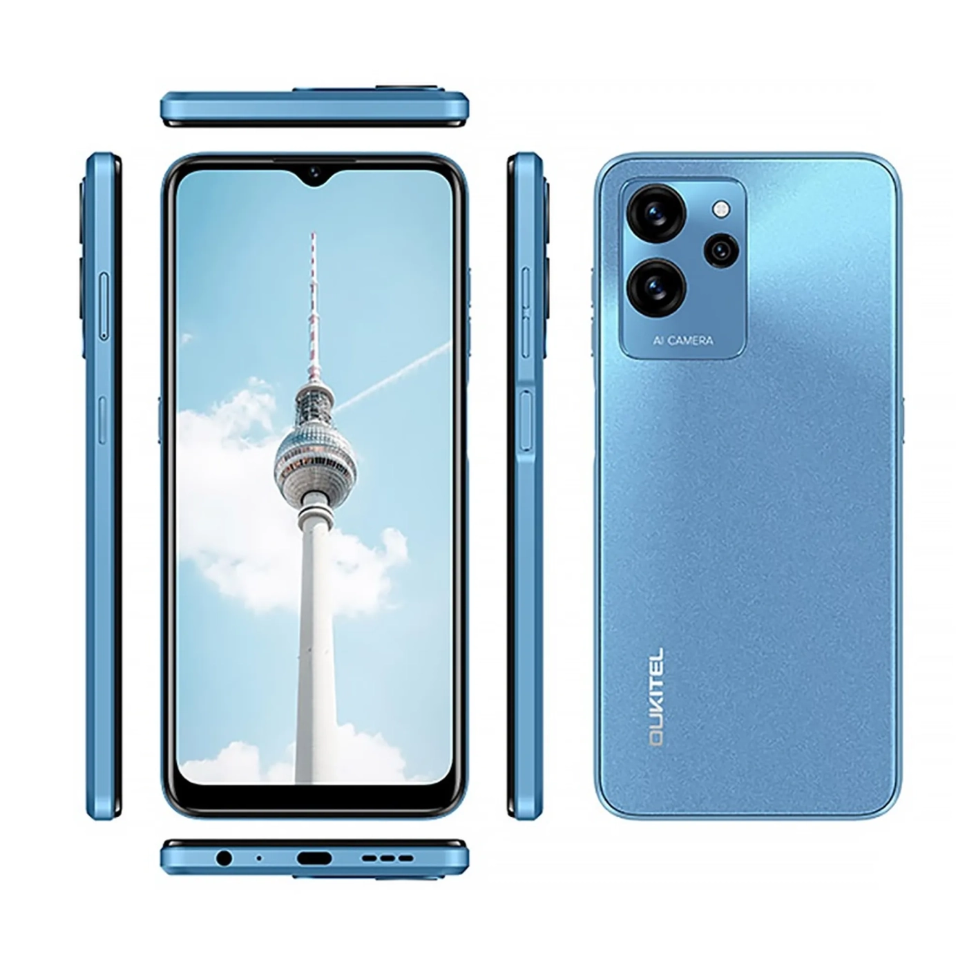 Купить Смартфон Oukitel C32 8/128GB Deep Blue (6931940716628) - фото 7