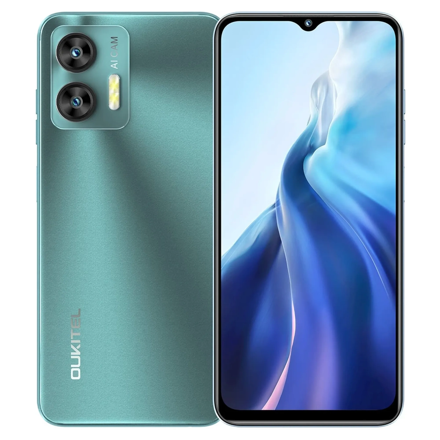 Купити Смартфон Oukitel C36 4/128GB Green (6931940773720) - фото 1