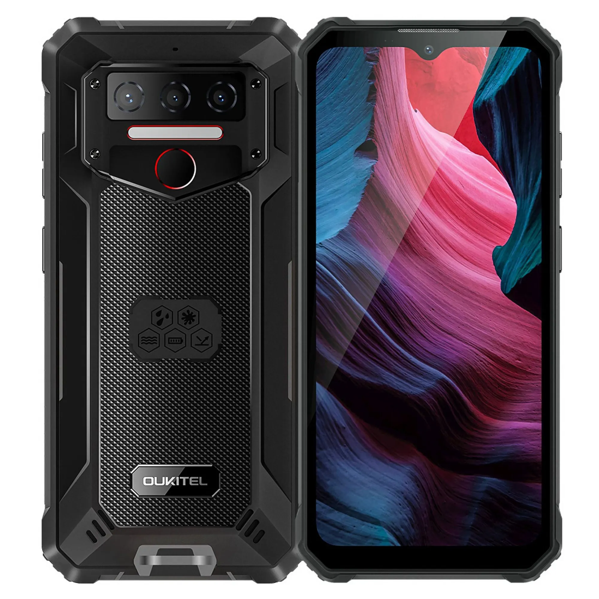 Купити Смартфон Oukitel WP23 Pro 8/128GB NFC Black (6931940776677) - фото 1