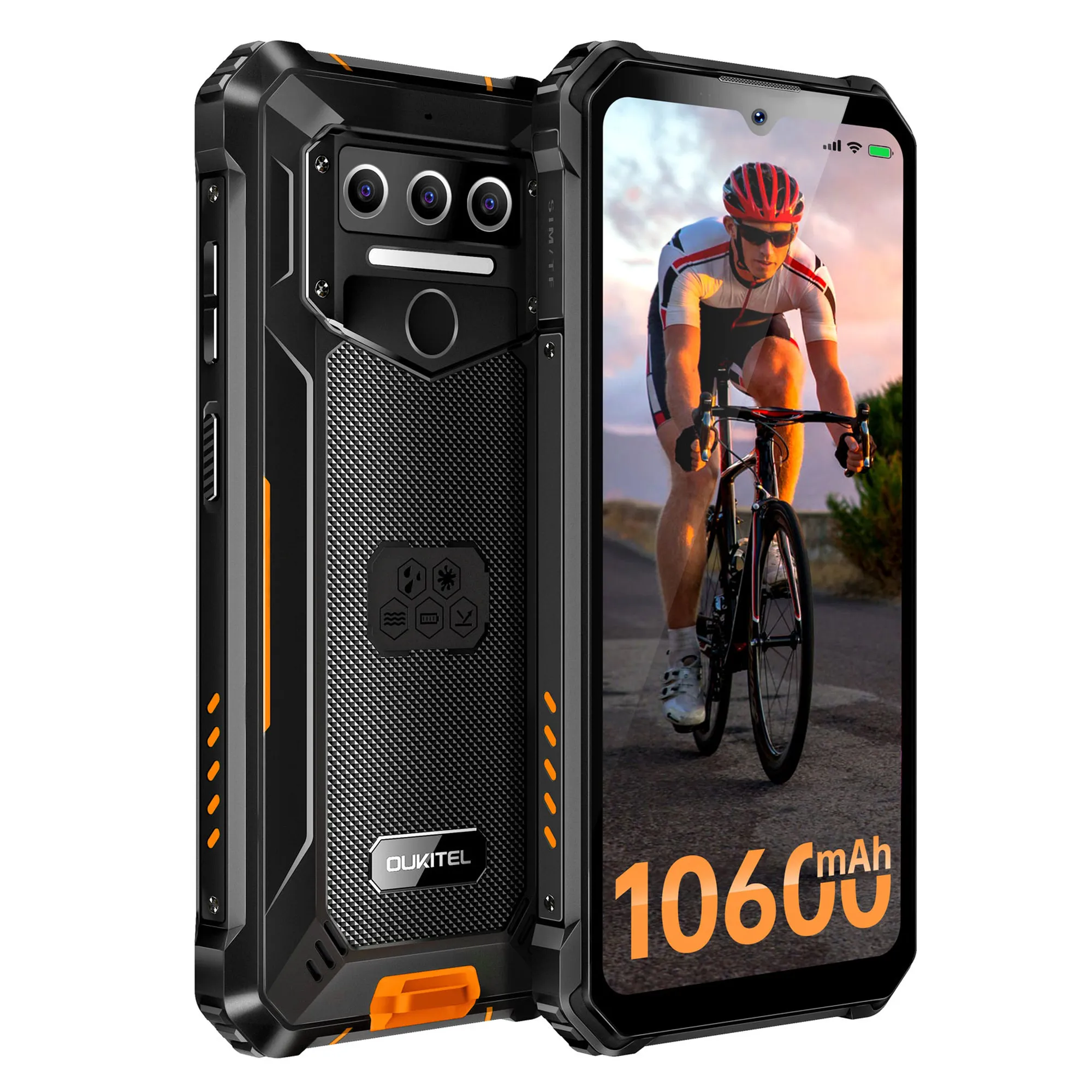 Купить Смартфон Oukitel WP23 Pro 8/128GB NFC Orange (6931940776691) - фото 2