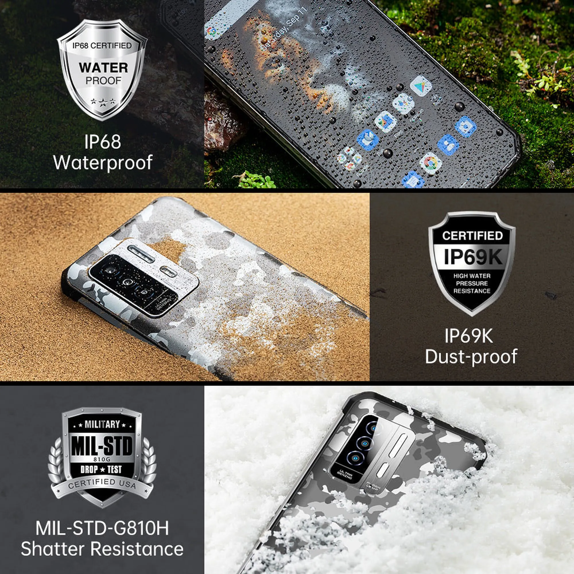 Купити Смартфон Oukitel WP27 12/256GB NFC Camo (6931940773034) - фото 9
