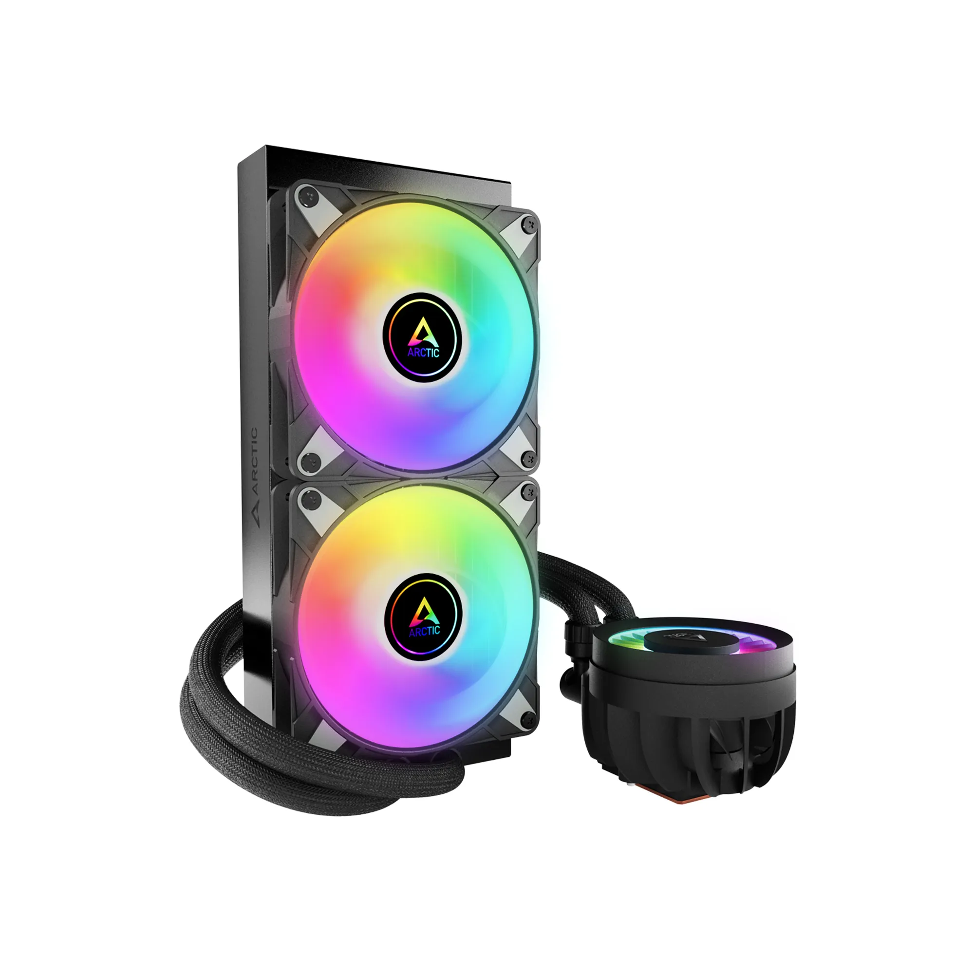 Купить Система водяного охлаждения Arctic Liquid Freezer III 240 A-RGB Black (ACFRE00142A) - фото 4
