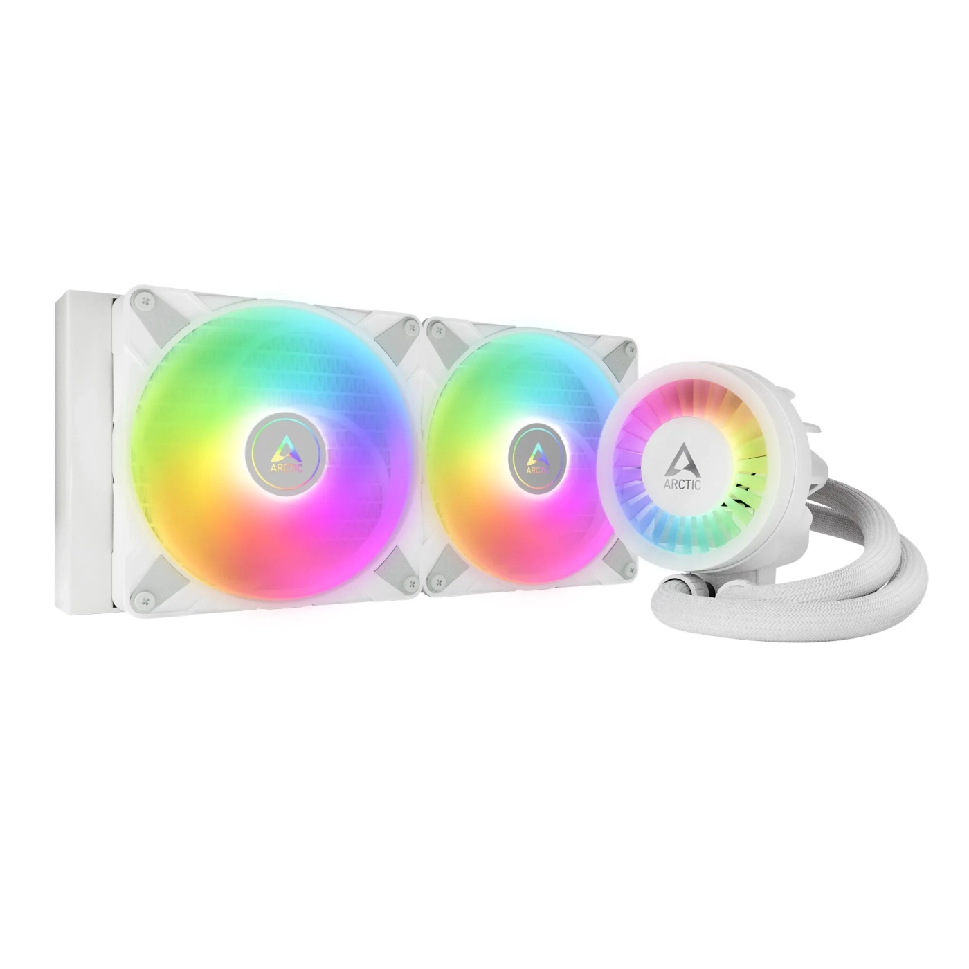 Купити Система водяного охолодження Arctic Liquid Freezer III 280 A-RGB White (ACFRE00151A) - фото 1