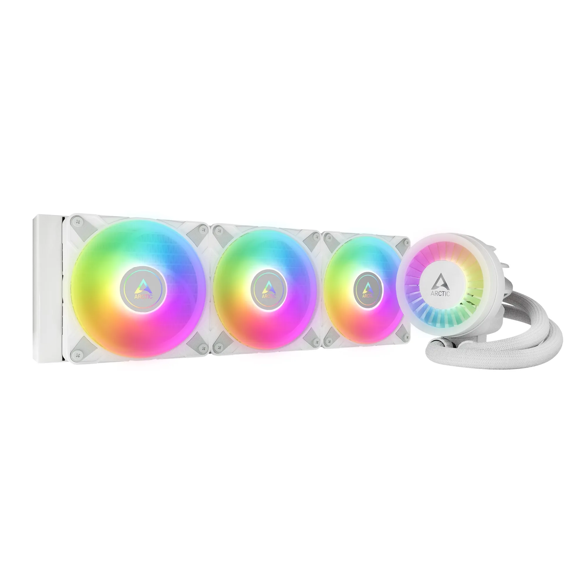 Купити Система водяного охолодження Arctic Liquid Freezer III 360 A-RGB White (ACFRE00152A) - фото 1