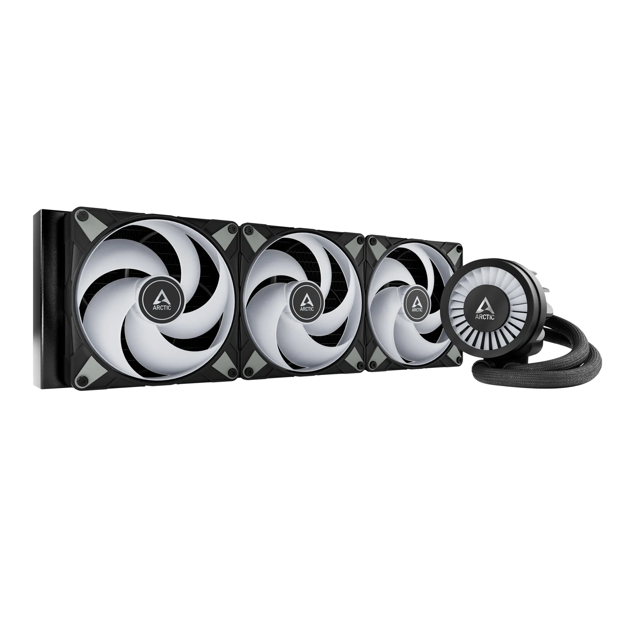 Купить Система водяного охлаждения Arctic Liquid Freezer III 420 A-RGB Black (ACFRE00145A) - фото 3
