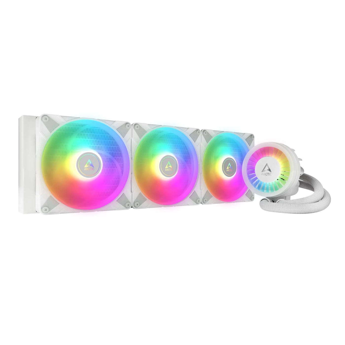 Купити Система водяного охолодження Arctic Liquid Freezer III 420 A-RGB White (ACFRE00153A) - фото 1