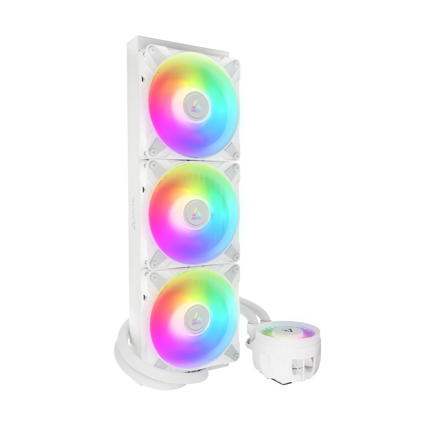 Купити Система водяного охолодження Arctic Liquid Freezer III 420 A-RGB White (ACFRE00153A) - фото 4
