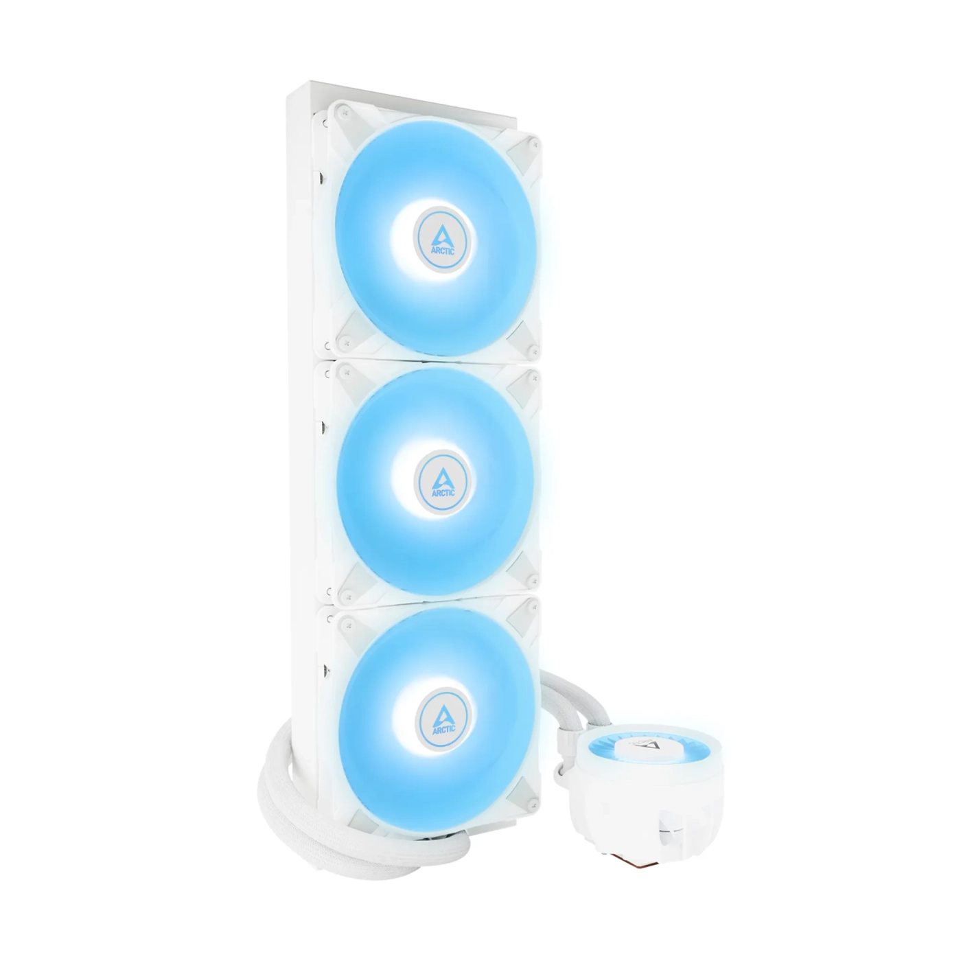Купити Система водяного охолодження Arctic Liquid Freezer III 420 A-RGB White (ACFRE00153A) - фото 5