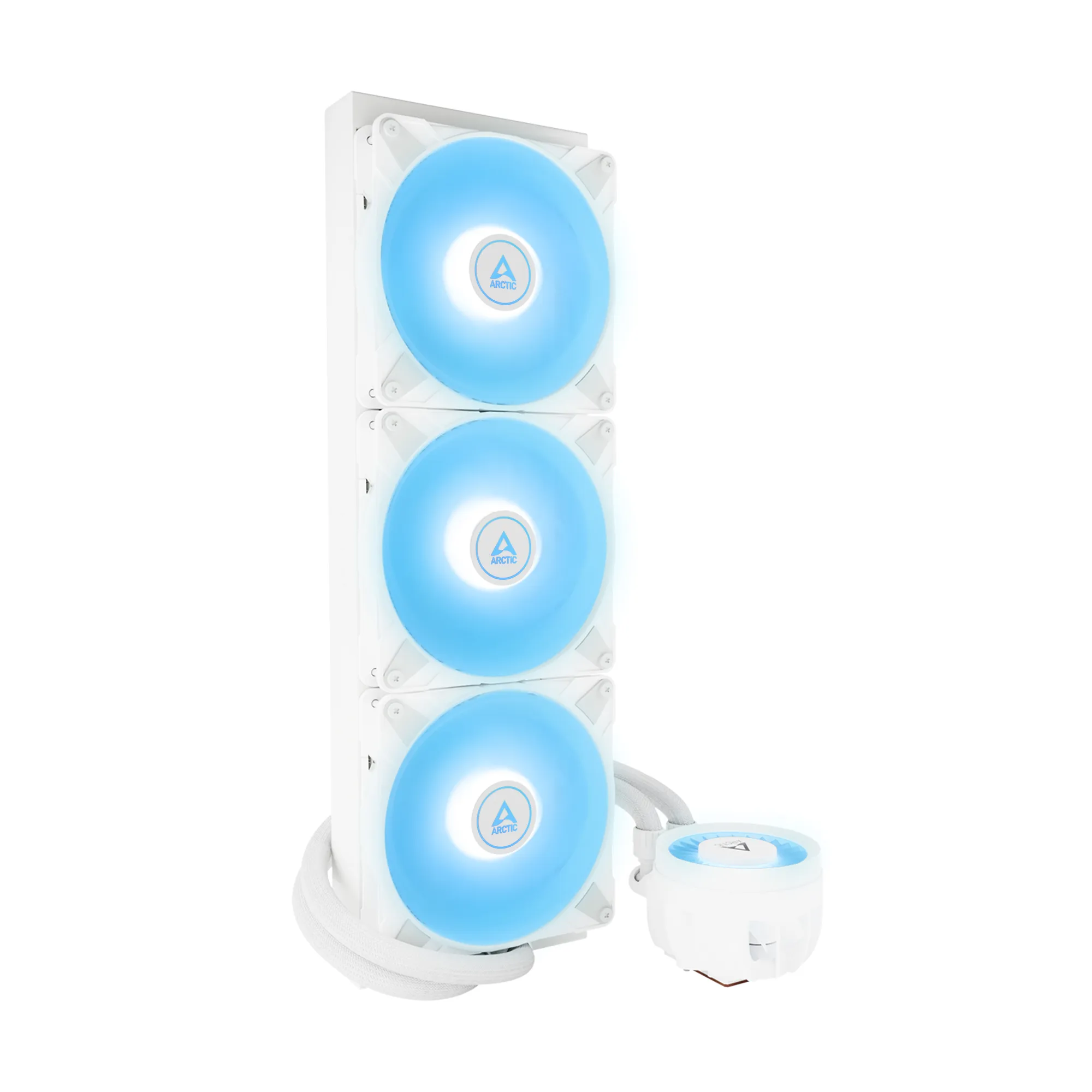 Купити Система водяного охолодження Arctic Liquid Freezer III 420 A-RGB White (ACFRE00153A) - фото 5