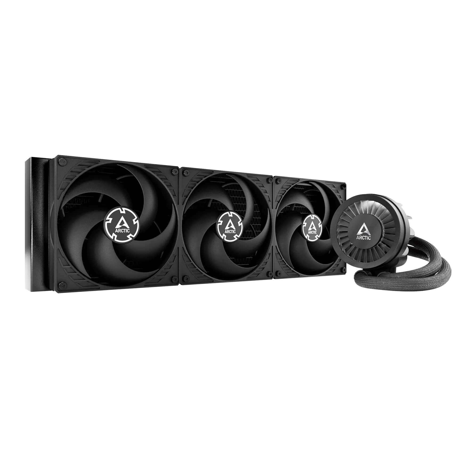 Купить Система водяного охлаждения Arctic Liquid Freezer III 420 Black (ACFRE00137A) - фото 1
