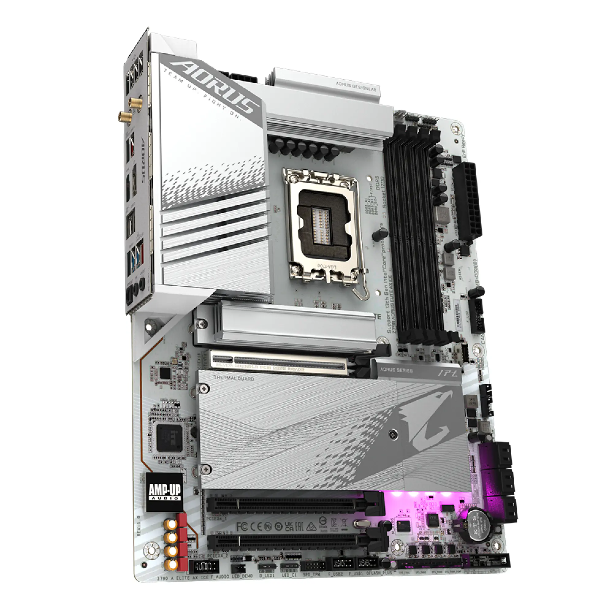 Купить Материнская плата GIGABYTE Z790 AORUS ELITE AX ICE - фото 1
